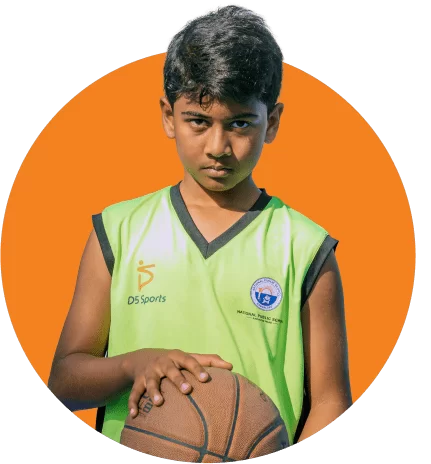 Students engaging in sports